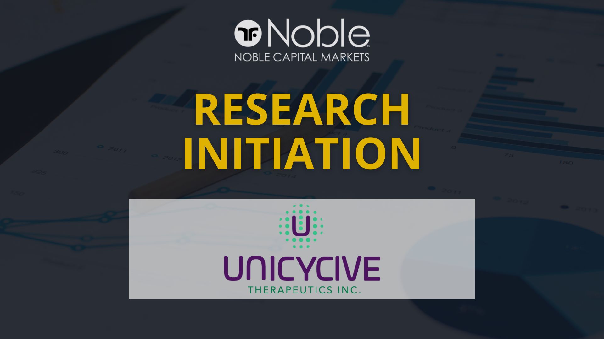 Noble Capital Markets Initiates Equity Research Coverage on Unicycive Therapeutics (UNCY)