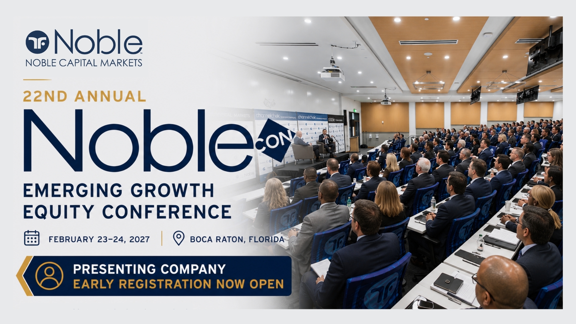 NobleCon22 Emerging Growth Equity Conference