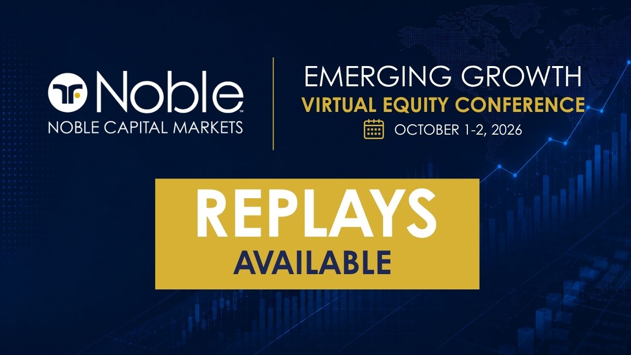 Noble Capital Markets October 2026 Virtual Equity Conference